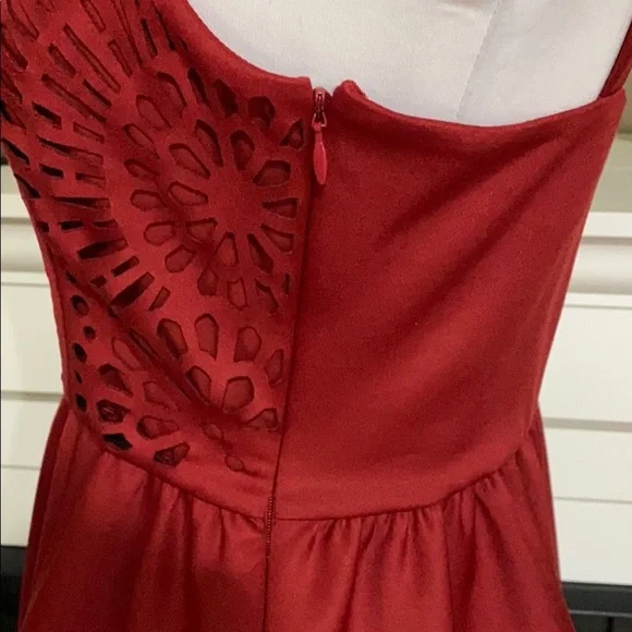 Susana Monaco Sadi Dress Fit n Flare Laser Cut - Picture 7 of 10